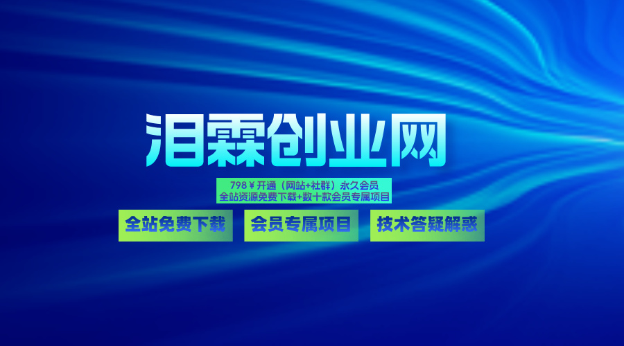 幻灯片-泪霖创业网-网赚项目-网创项目网