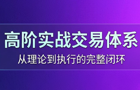 高老师·高阶实战交易体系(更新6月)-网创资源地