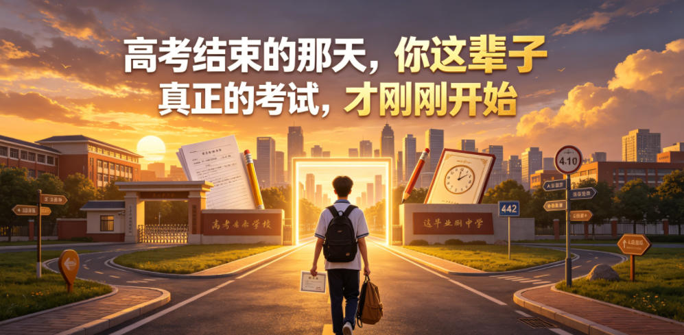 付费文章:高考结束的那天,你这辈子真正的考试,才刚刚开始-网创资源地