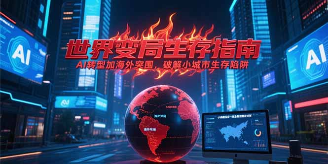 付费文章《世界变局生存指南,AI转型加海外突围,破解小城市生存陷阱》-网创资源地