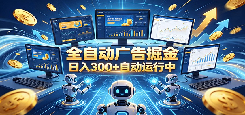 自动广告G机,日入300+,正规平台,广告浏览获益,时间自由,适合各类人群日常增收-网创资源地