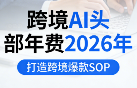 跨境AI头部年费2026年,打造跨境爆款SOP(更新6月)-网创资源地