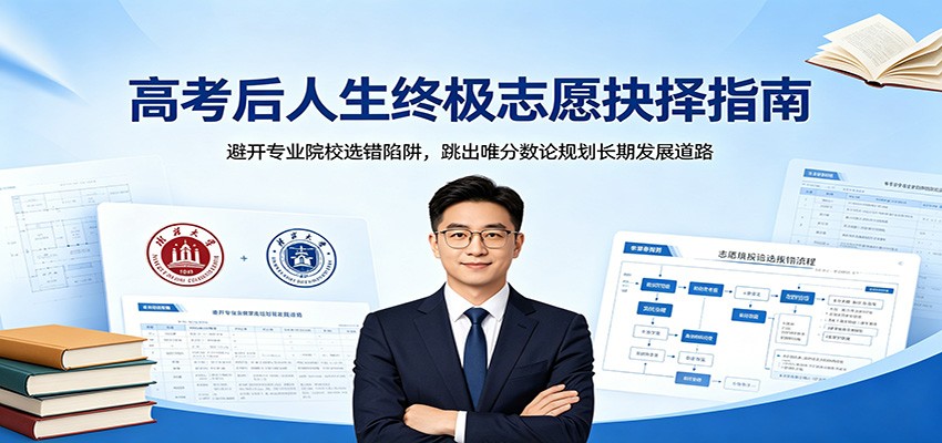 高考后人生终极志愿抉择指南:避开专业院校选错陷阱,跳出唯分数论规划长期发展道路-网创资源地