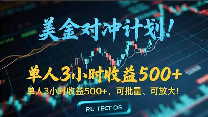 长久稳定的撸美金项目,平均3小时收入 500+,可公司实地考察实地操作!-网创资源地