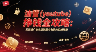 油管(youtube)挣钱全攻略:从开通广告收益到国内收款的实操指南(更新)-网创资源地