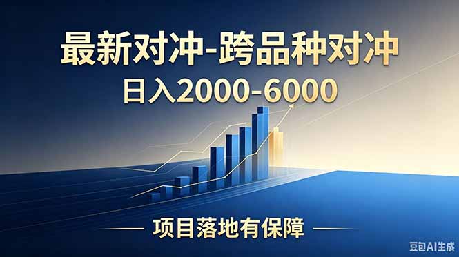 跨品种对冲震撼首发!日收益2000-6000+,项目绿色长久,安全稳健,合规靠谱,可批量放大-网创资源地