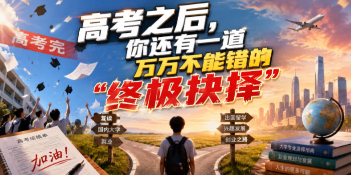 付费文章：高考之后，你还有一道万万不能错的“终极抉择”-网创资源地