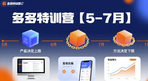 多多特训营【5-7月】产品决定上限,方法决定下限,各种玩法技巧落地实操-网创资源地