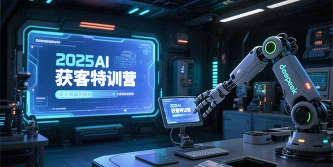 2025AI获客特训营,AI图文视频全制作,deepseek工具实操教学-网创资源地